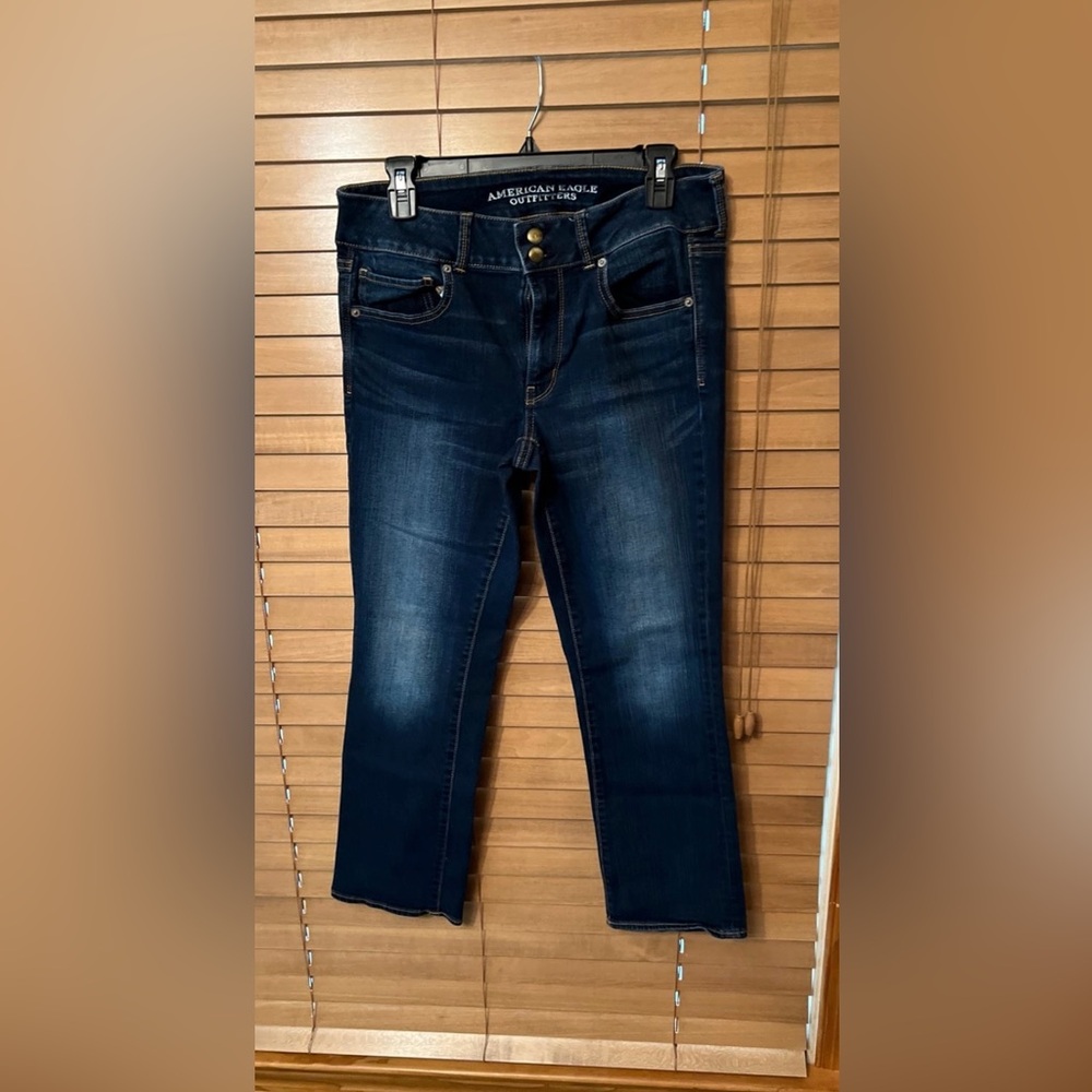 American Eagle Artist Crop Jeans